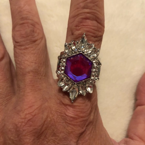 Paparazzi Divine intervention pink ring